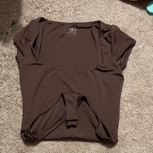 Brown Women's Top